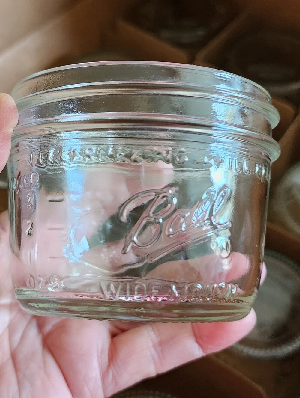 8-oz Jelly Jars For Canning, 12 In Set - Picture 2 of 3